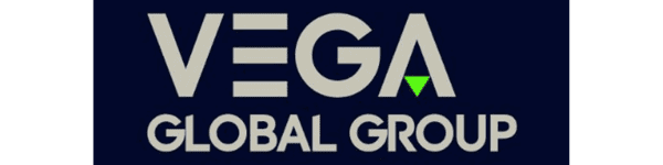 High-quality image of Vega Global Group logo featuring bold lettering and modern design elements, representing a leading global logistics and supply chain company.